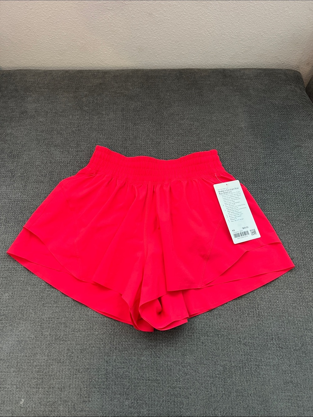 lululemon athletica Hot Pink Layered Athletic Shorts